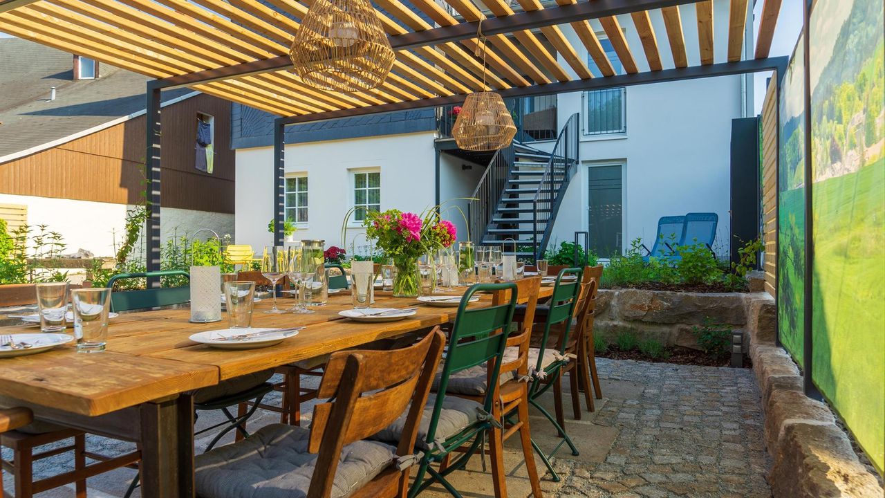 Marktquartier 5 Essbereich Garten Marktquartier 5 Essbereich Garten